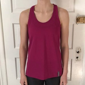 Magenta workout tank